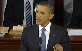 Obama Reassures Democrats (Mostly) in SOTU Address