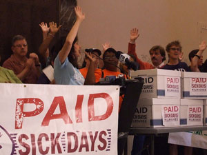The Paid Sick Leave Battle Widens in the States