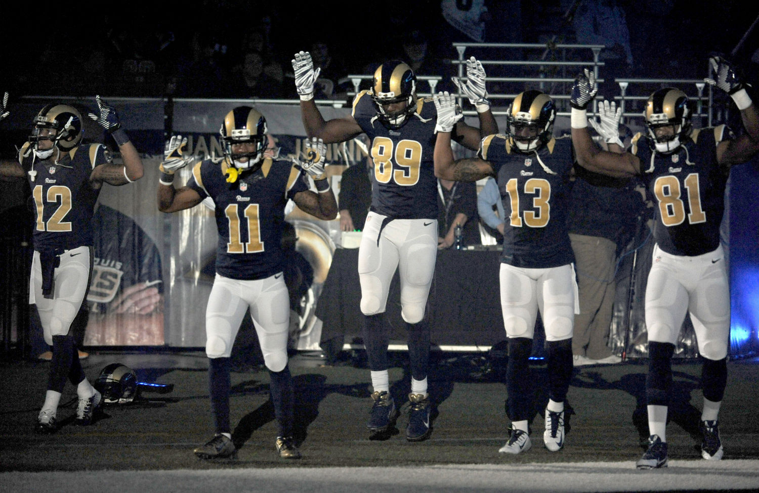 St. Louis Rams Players Tell the World That #BlackLivesMatter