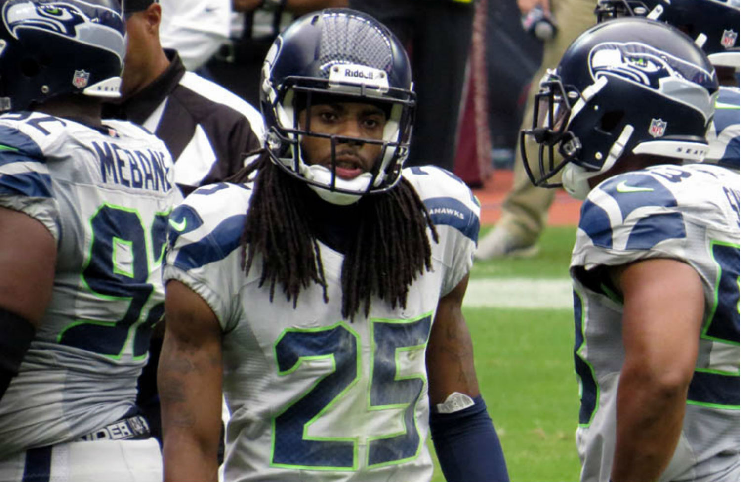 richard sherman grey jersey