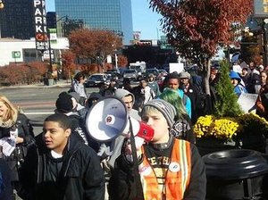 As Christie and de Blasio Get Voted In, Students Walk Out