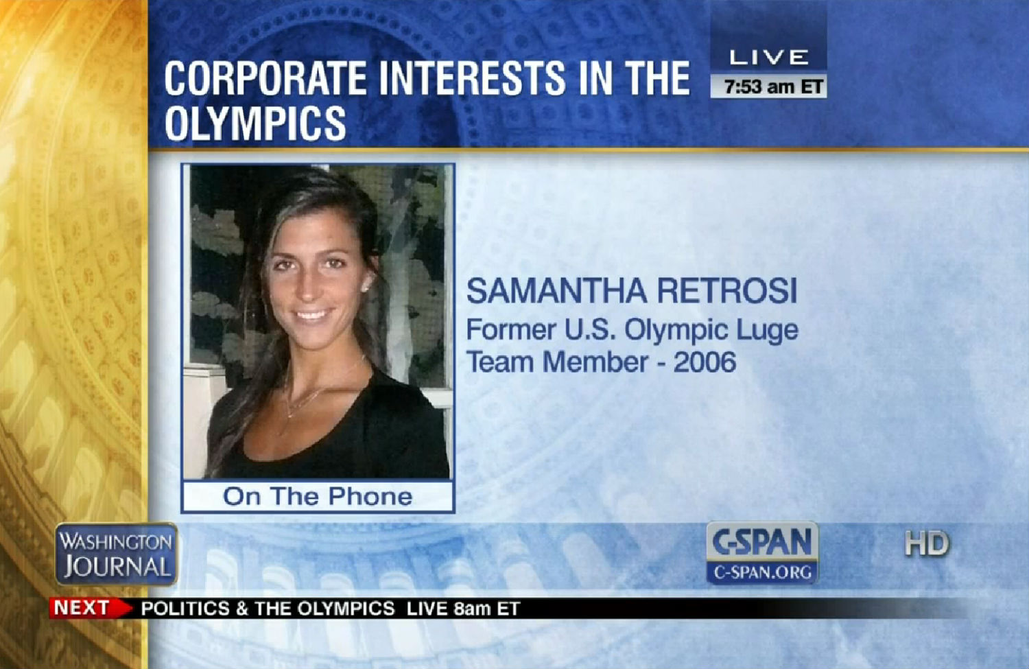 Samantha Retrosi: ‘Athletes Essentially Are Property of Corporate Sponsorship’