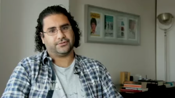 Sharif Abdel Kouddous’ Exclusive Interview with Recently Freed Egyptian Activist Alaa Abd El-Fattah