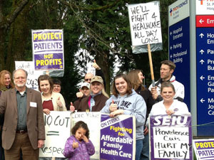 This Week in Poverty: SEIU Hospital Workers Strike for Affordable Healthcare
