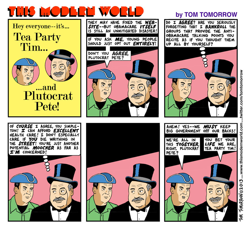 Tea Party Tim and Plutocrat Pete