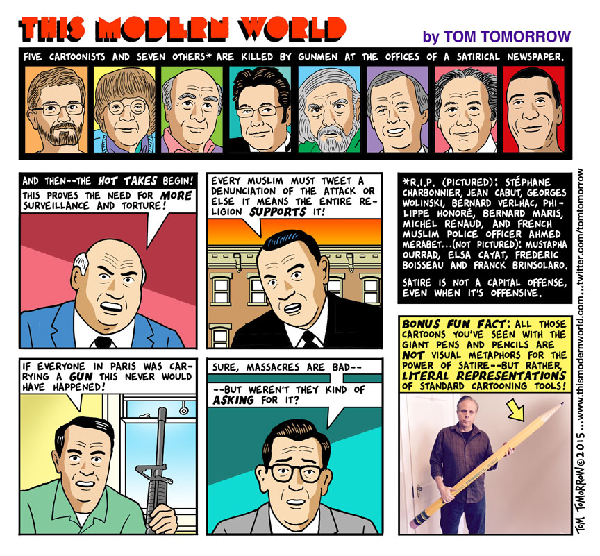 The Charlie Hebdo ‘Hot Takes’