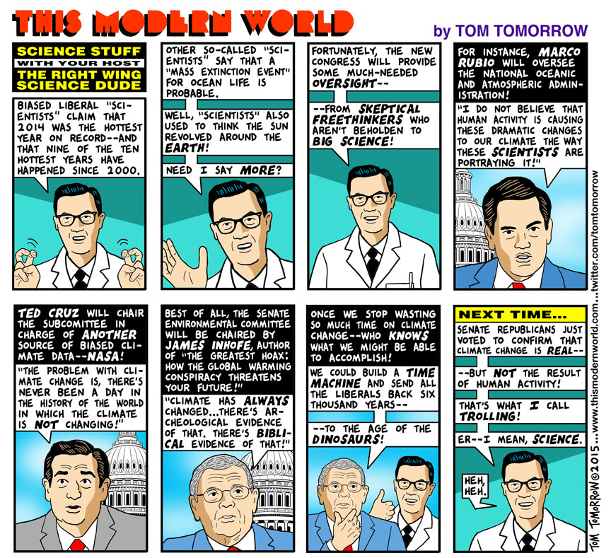 Science Stuff With Your Host, the Right-Wing Science Dude