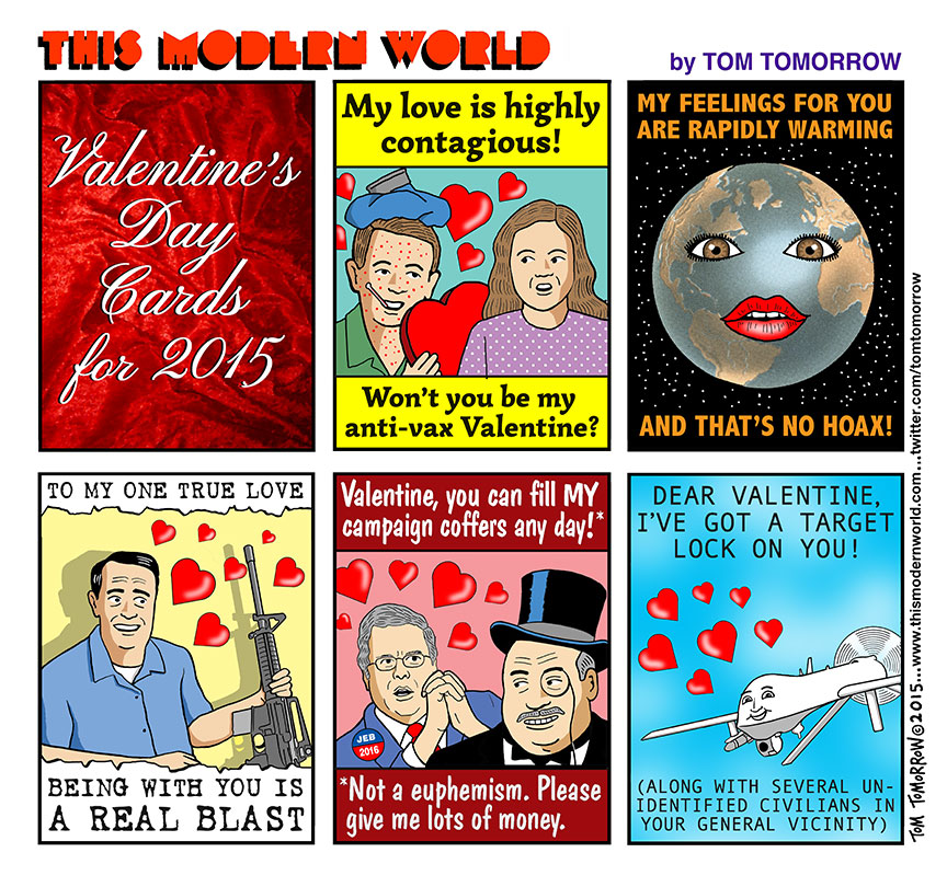 Valentine’s Day Cards for 2015