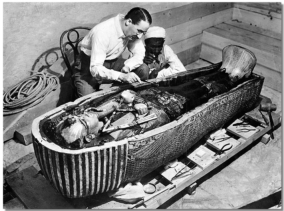 February 16, 1923: Archaeologist Discovers King Tut’s Sarcophagus