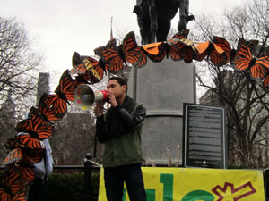 Coming Out of the Shadows in Union Square