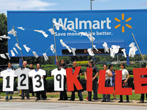 Warehouse Workers Moving Walmart Baggage Will Strike Today