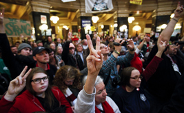 Wisconsin Governor Moves to Silence Pro-Labor Dissent