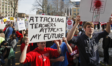 Students Are the ‘Soul’ of Wisconsin’s Protests