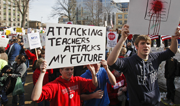 The Future of Public Education, as Much as Unions, Is at Stake in Wisconsin