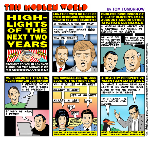 Highlights of the 2016 Presidential Race—Today!