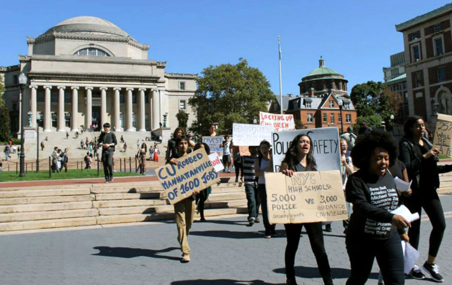 Columbia Students to Lee Bollinger: Divest From Prisons Now!