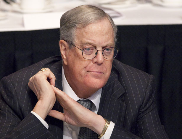 David Koch on the 2016 GOP Nominee: ‘It Should Be Scott Walker.’ But…