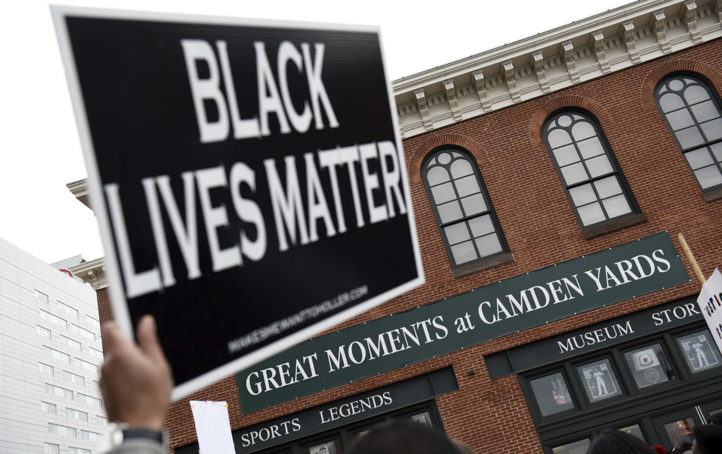 Camden Yards and the Baltimore Protests for Freddie Gray