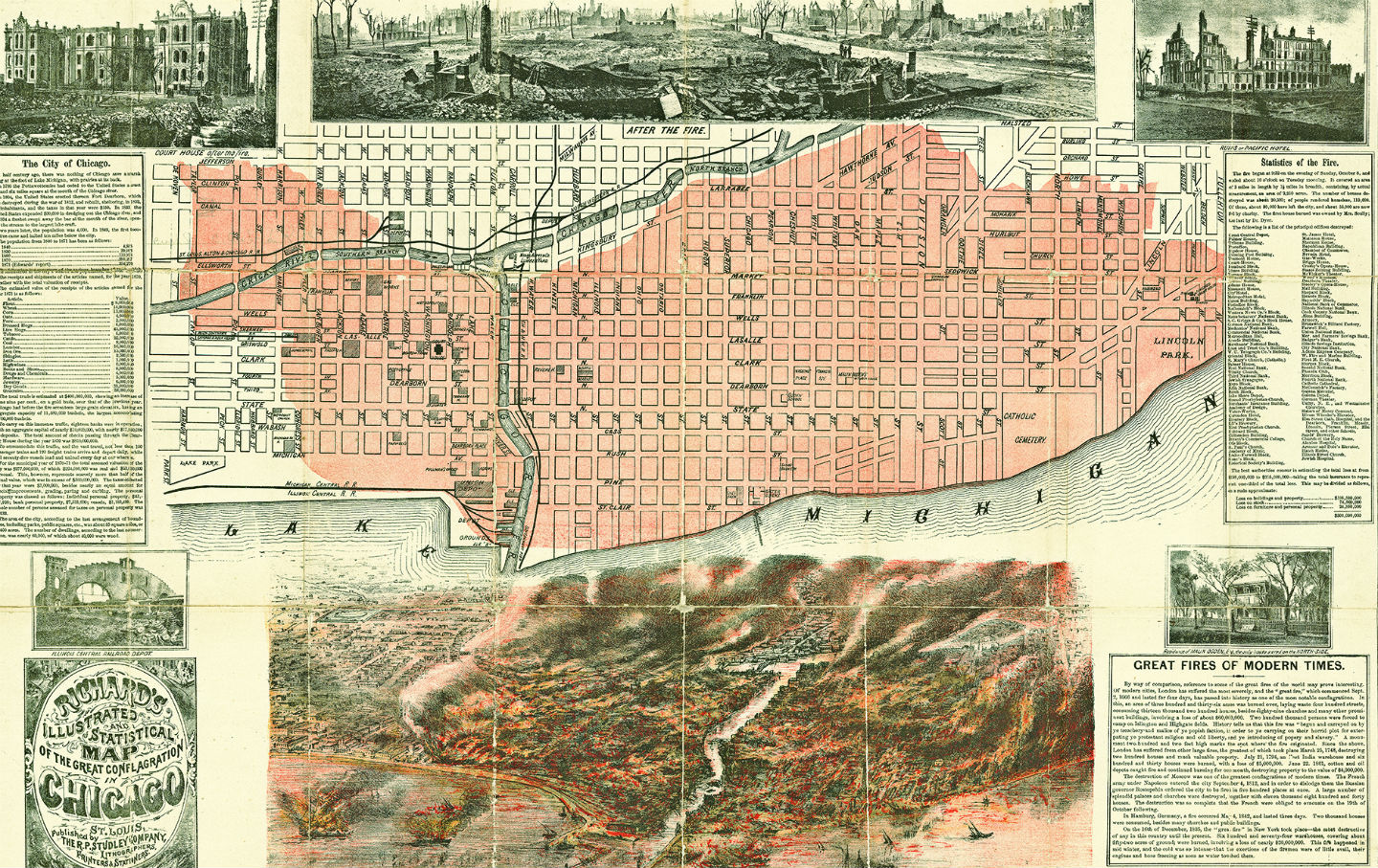 Frederick Law Olmsted Surveys a City Burned to the Ground