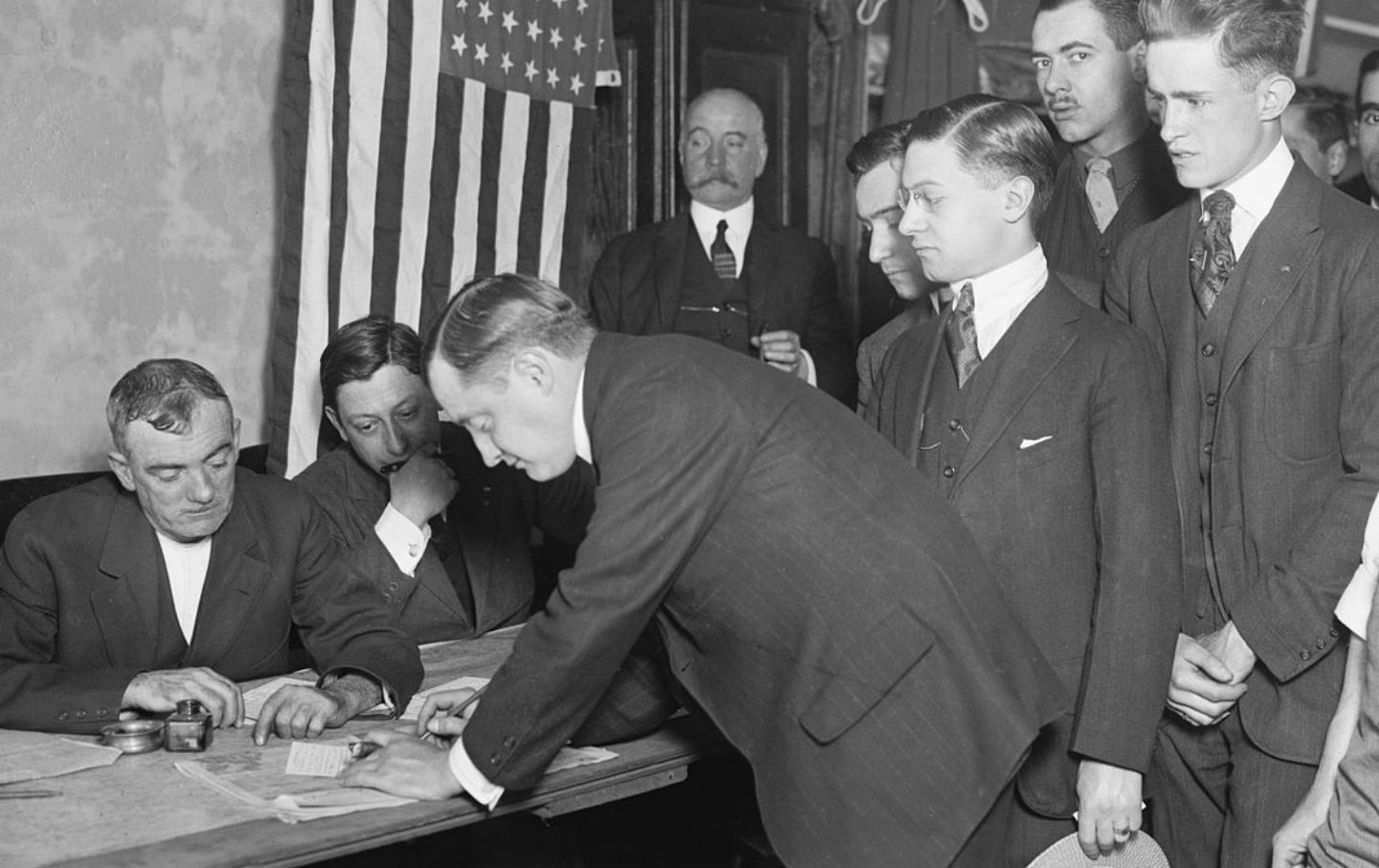 May 18, 1917: Congress Passes the Selective Service Act, Instituting a Mandatory Military Draft