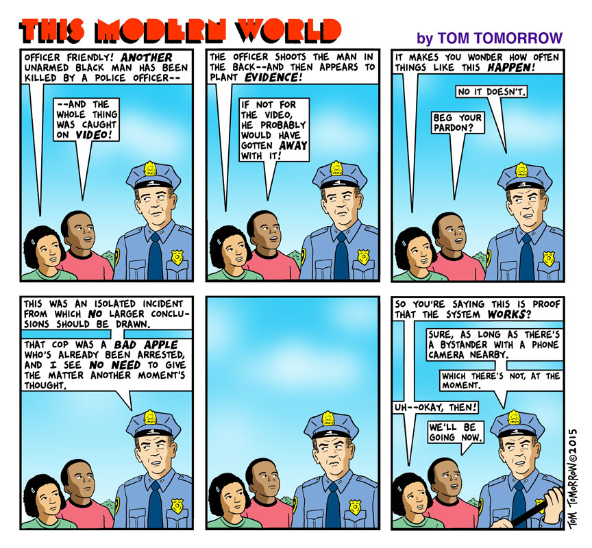 Cops Only Do Bad Things When They’re Being Filmed