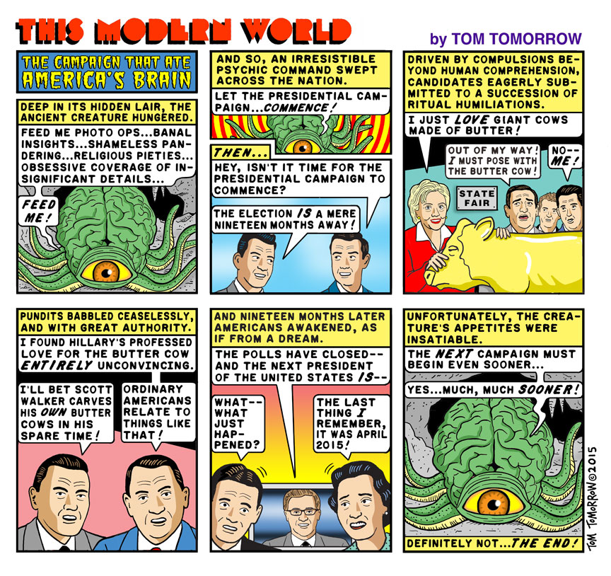 The Campaign That Ate America’s Brain