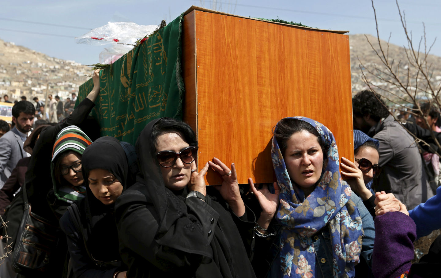 Afghan funeral
