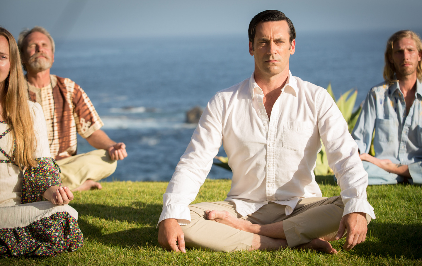 Don Draper Meditates