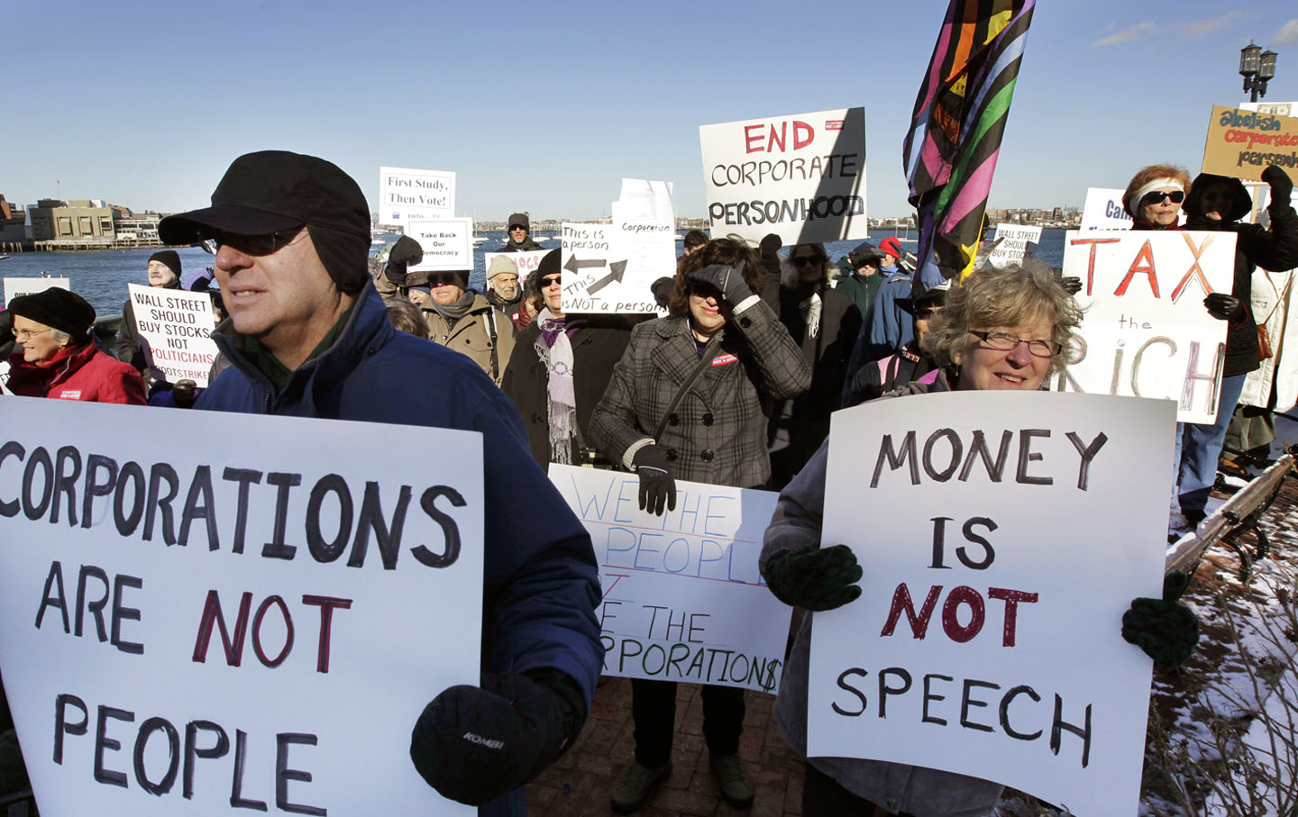 Citizens United protest