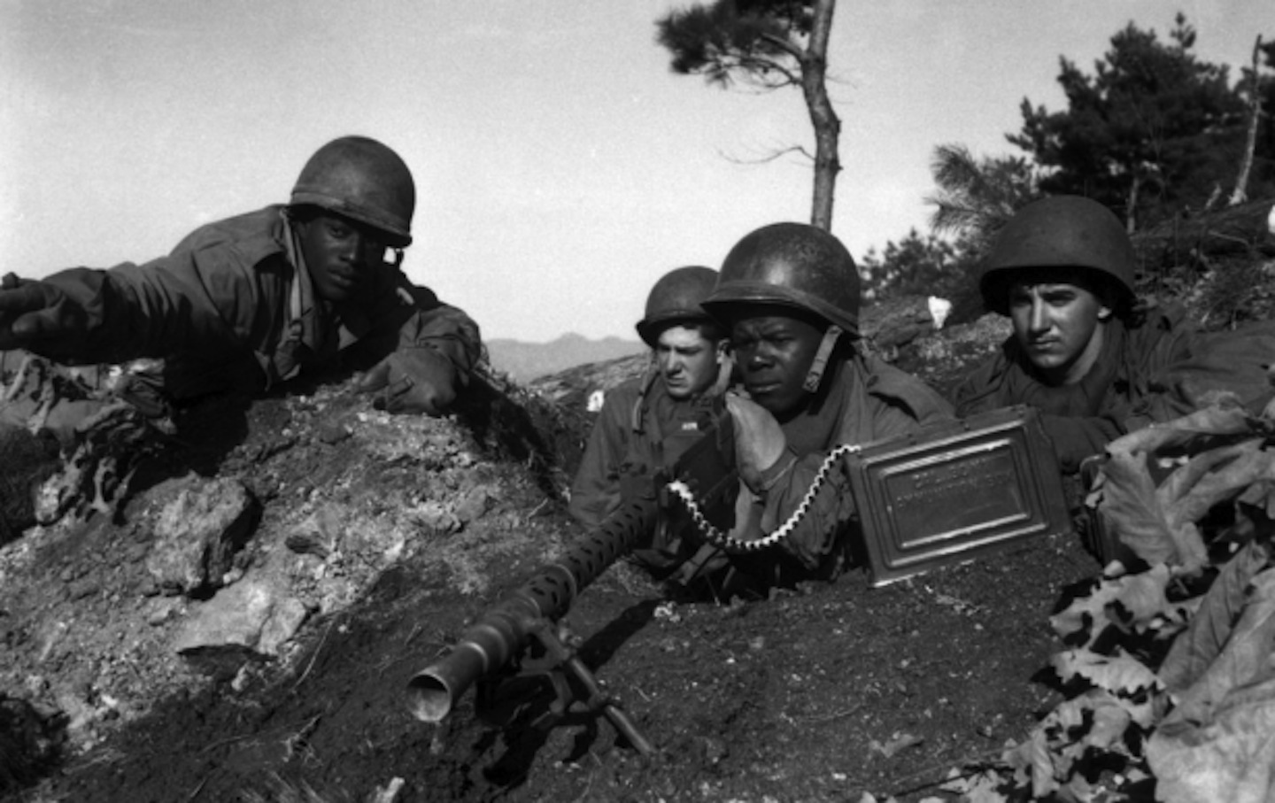 US soldiers during the Korean War