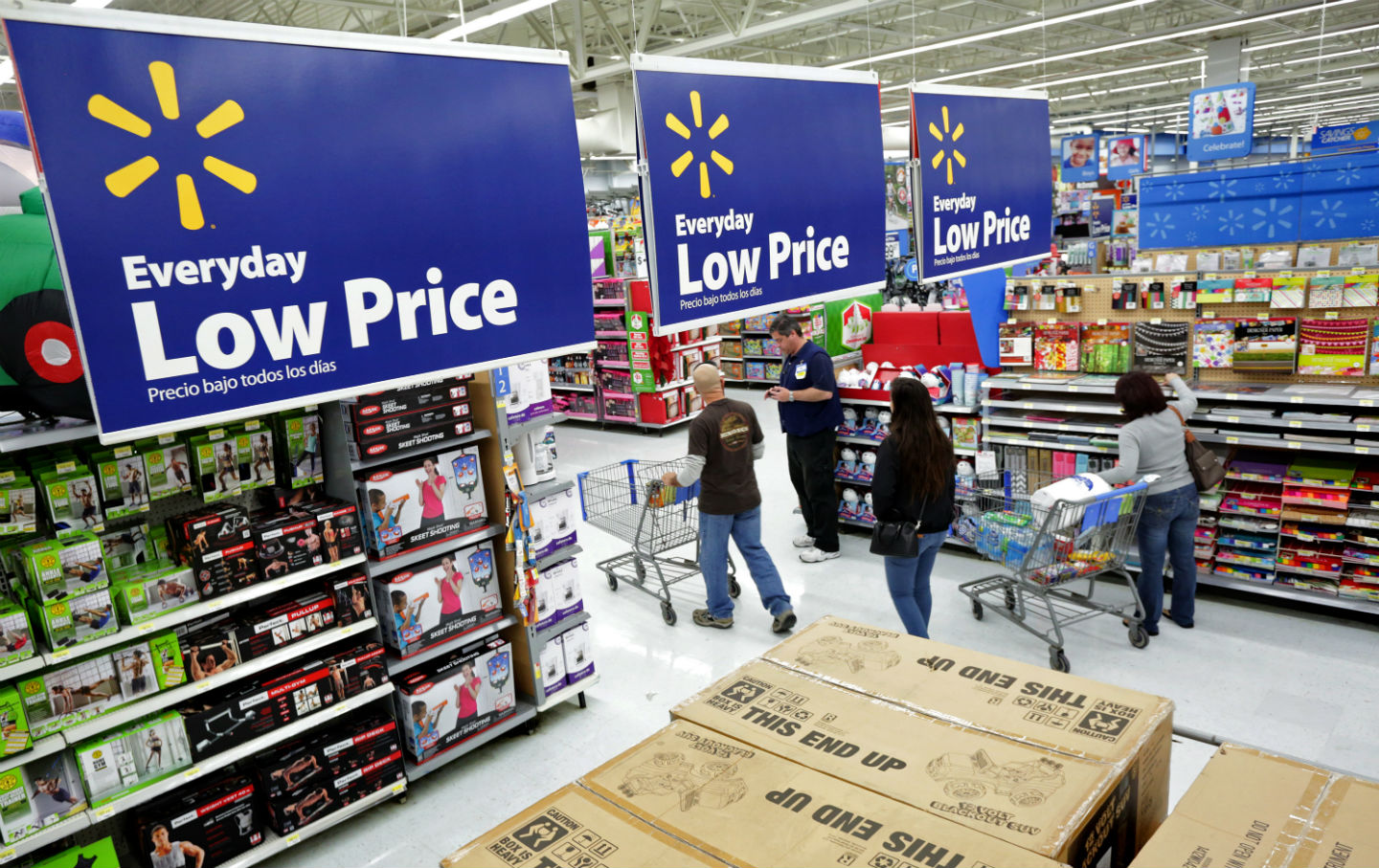 Walmart Interior