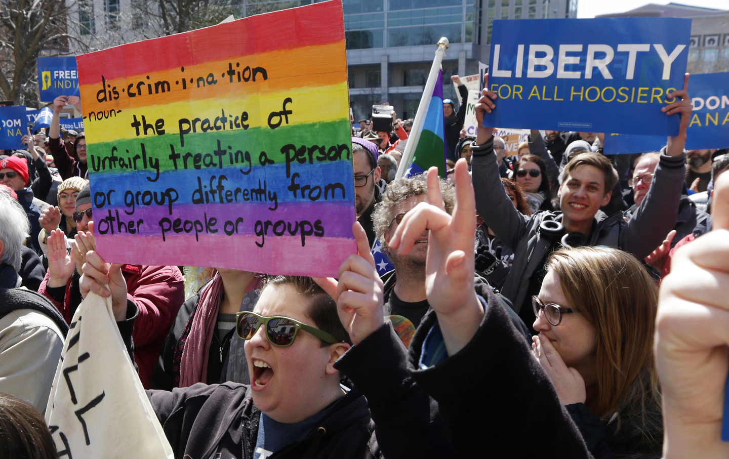 Indiana protest