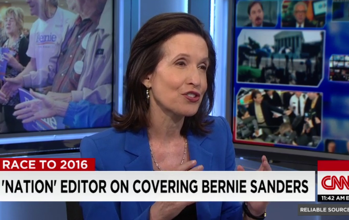 Katrina vanden Heuvel on CNN's ‘Reliable Sources‘