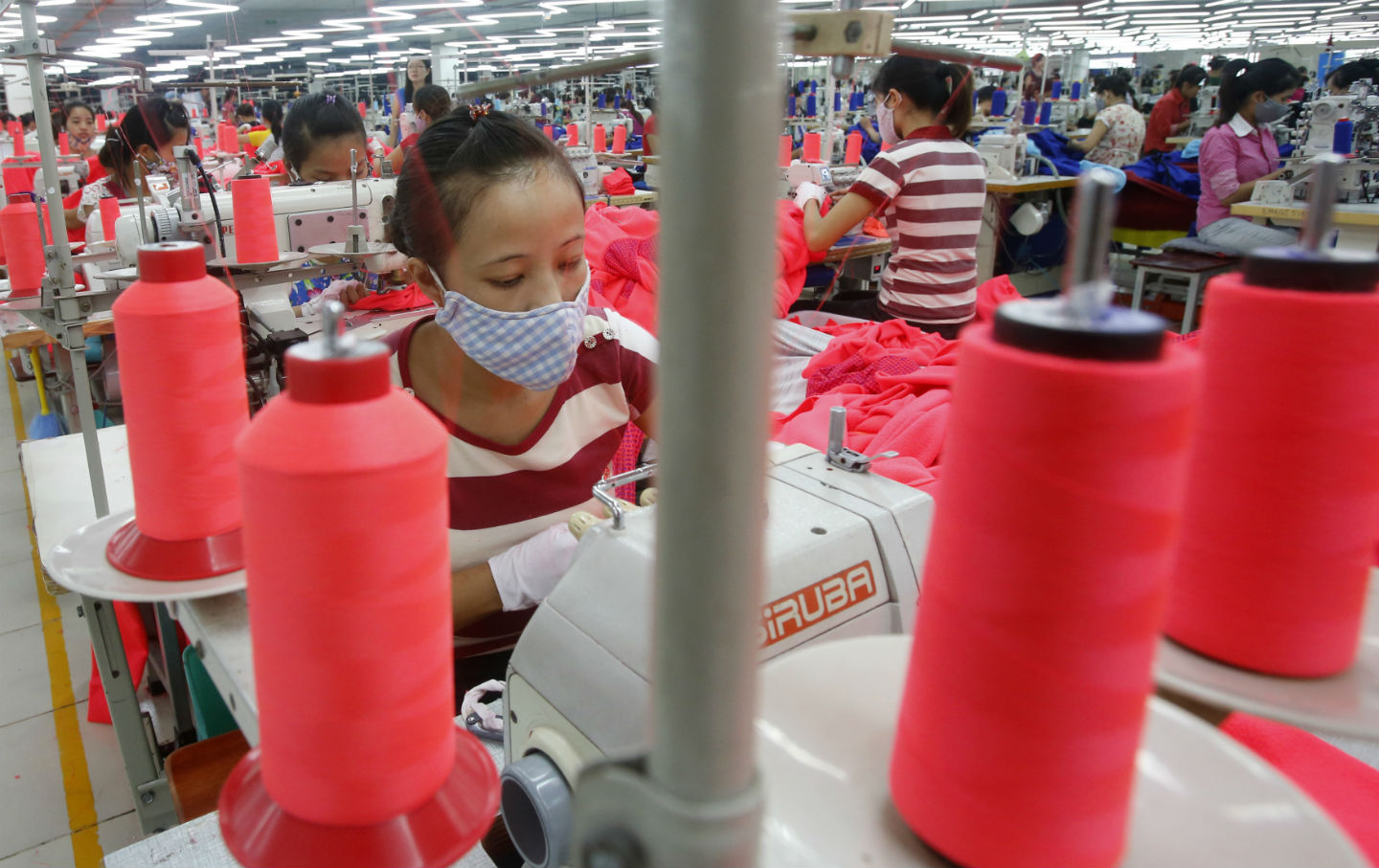 Vietnamese Factory Workers