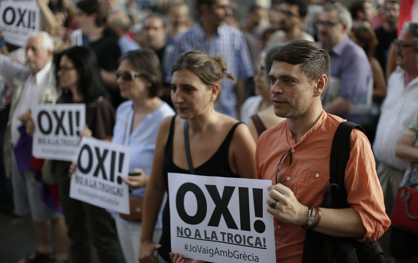 Spain Greece Protests