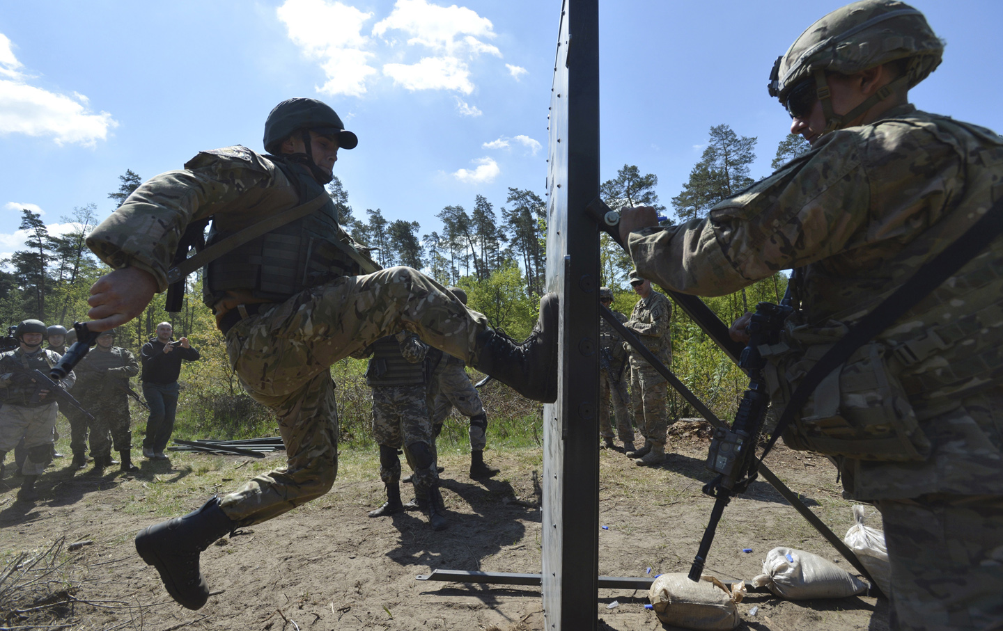 Military Exercise in Ukraine