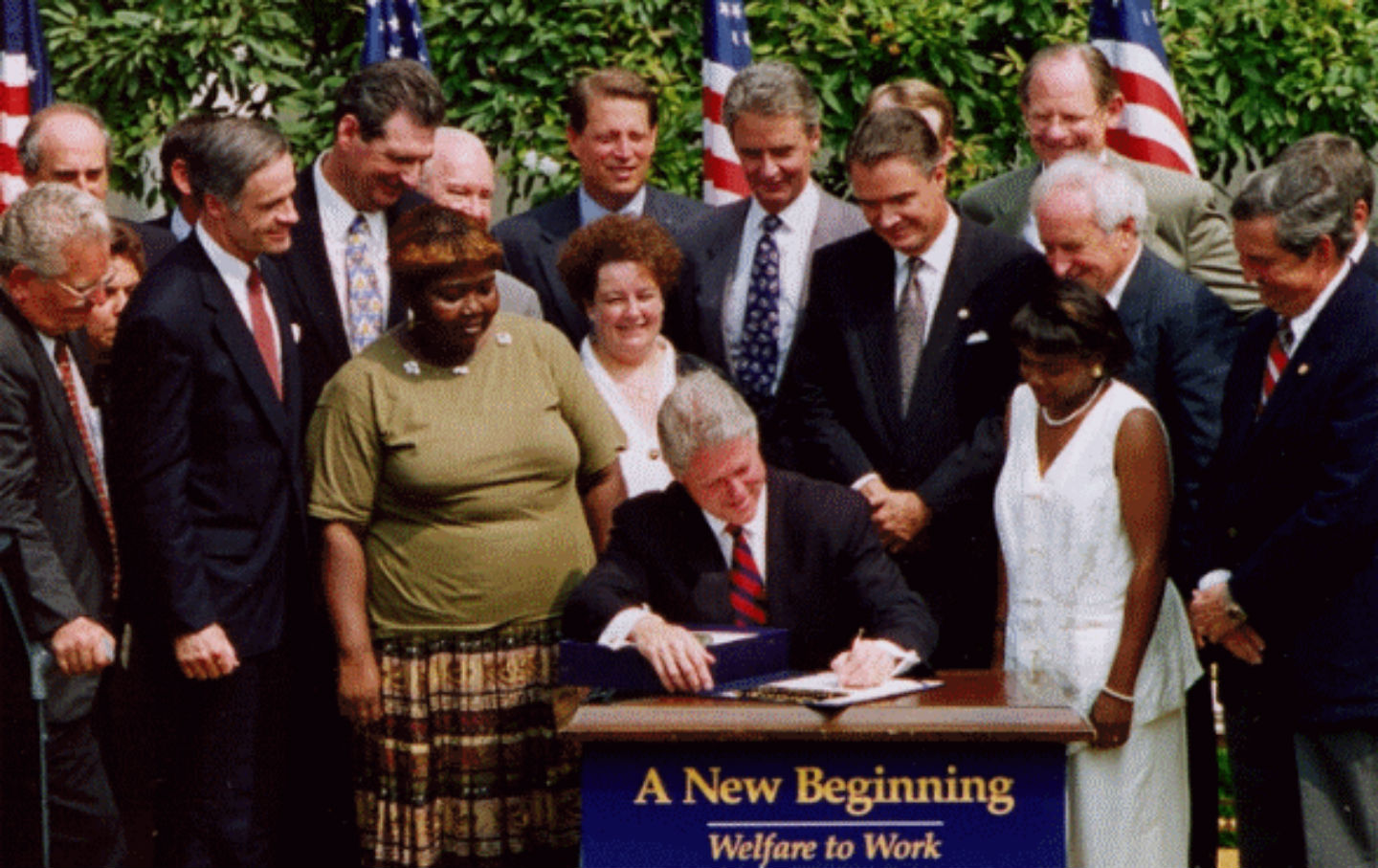 August 22, 1996: Bill Clinton Ends Welfare As We Know It