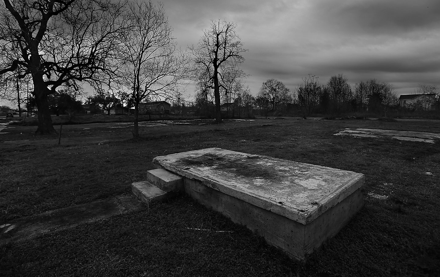 Aftermath, 10 years later, of Katrina.