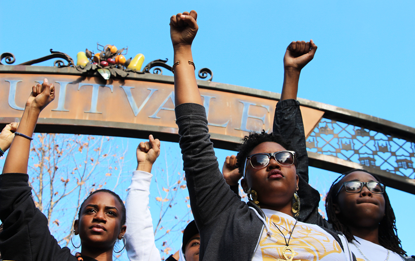 Students Protest BLM