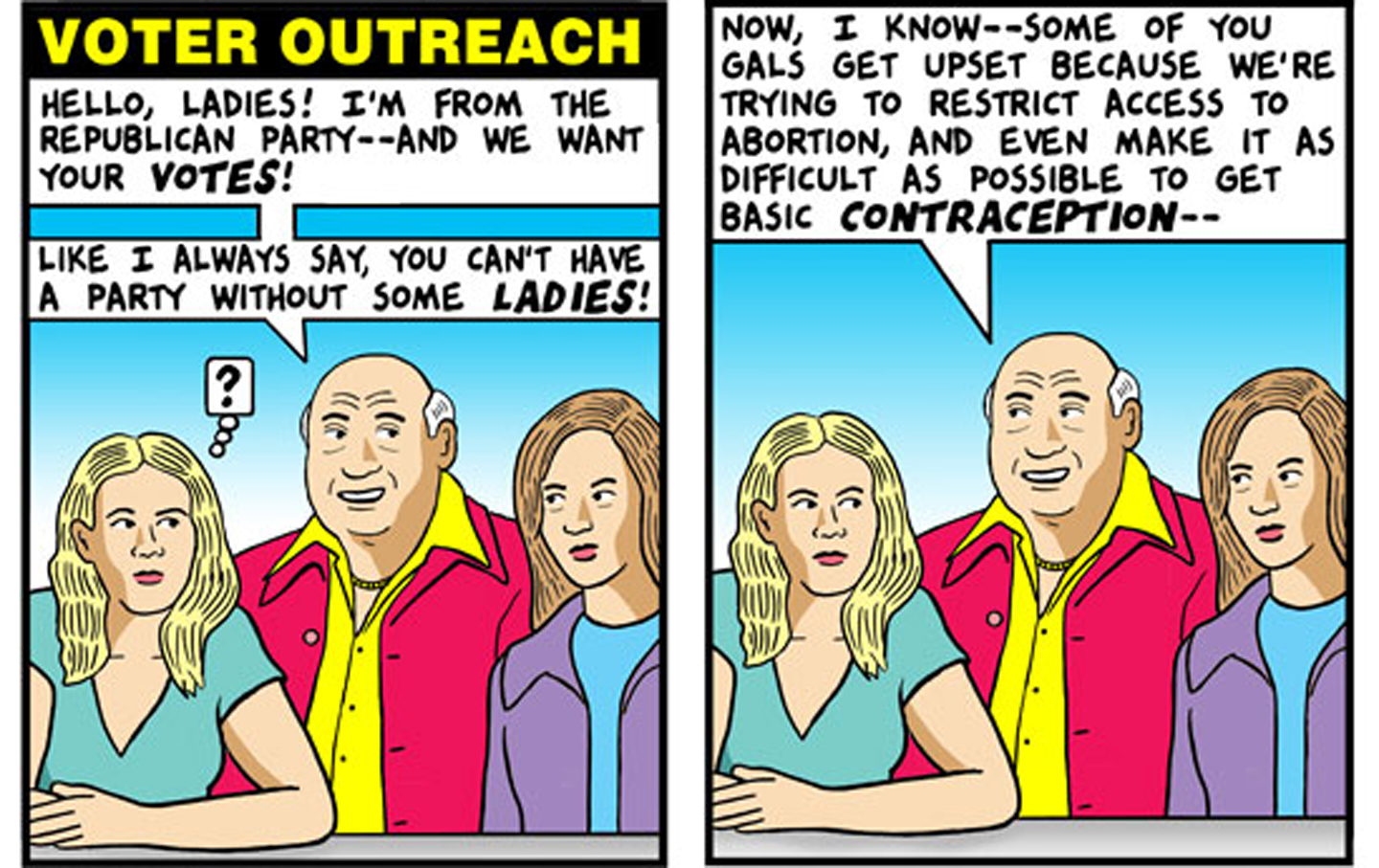 Tom Tomorrow cartoon