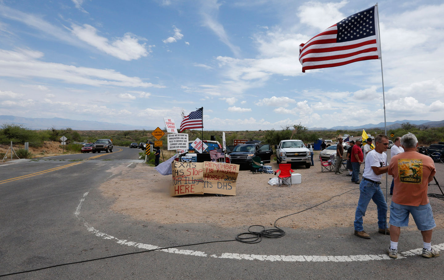 Anti-immigrant protest