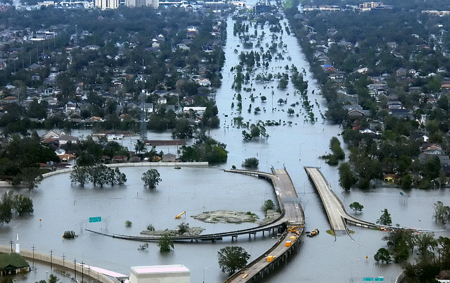 What date did Hurricane Katrina hit New Orleans?