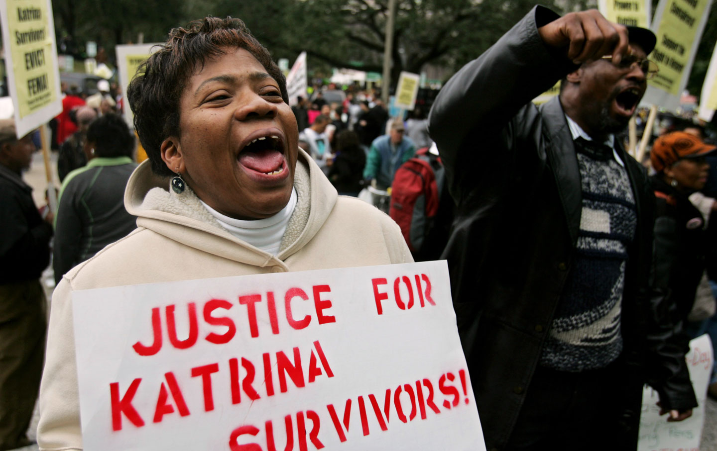 Protest in New Orleans