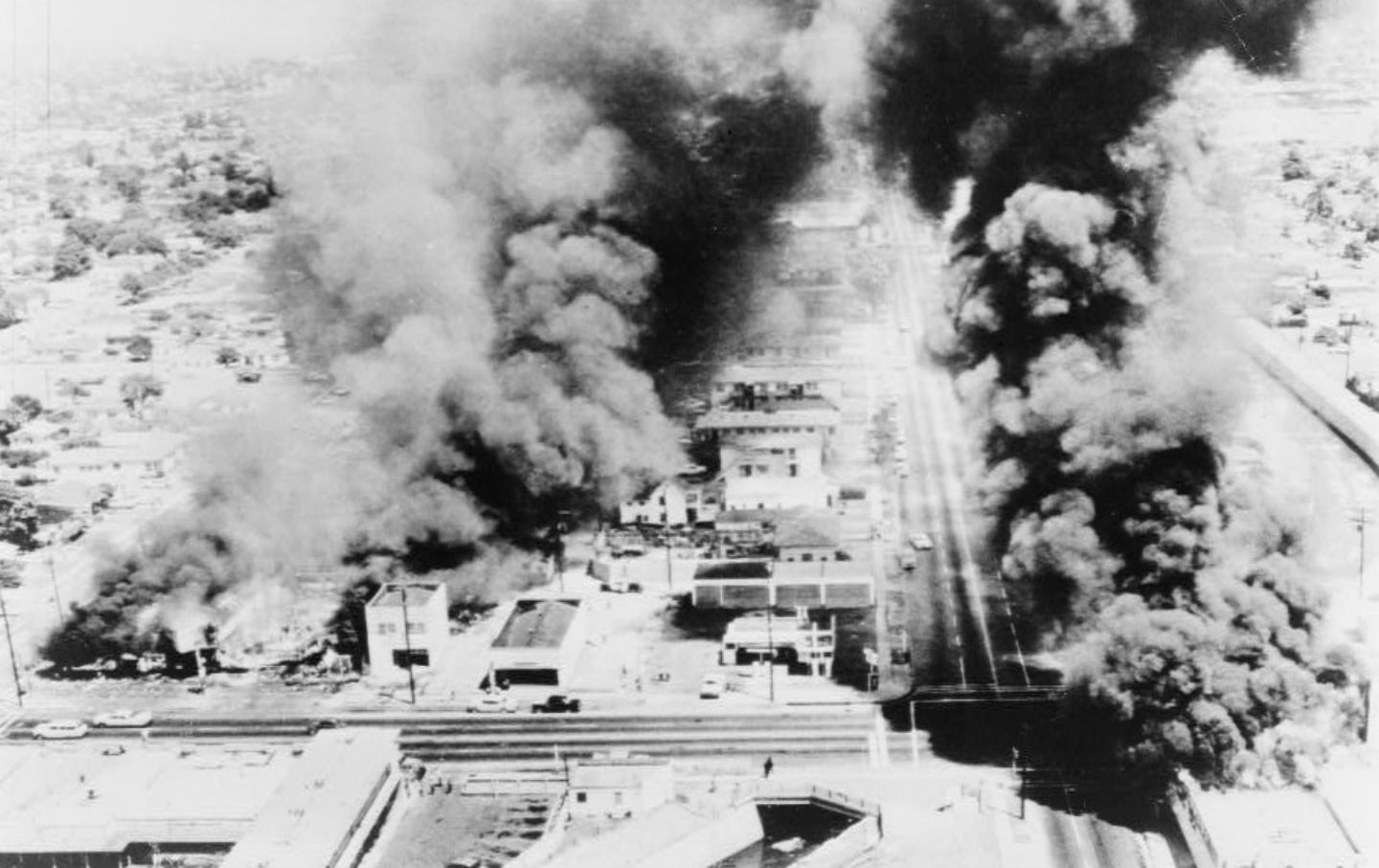 August 12, 1965: The Watts Section of Los Angeles Riots