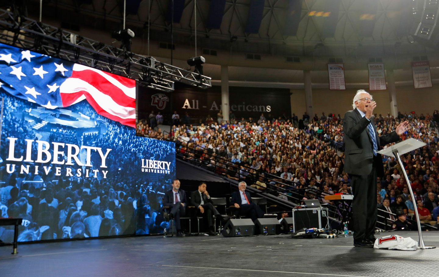 Bernie in the Lion’s Den