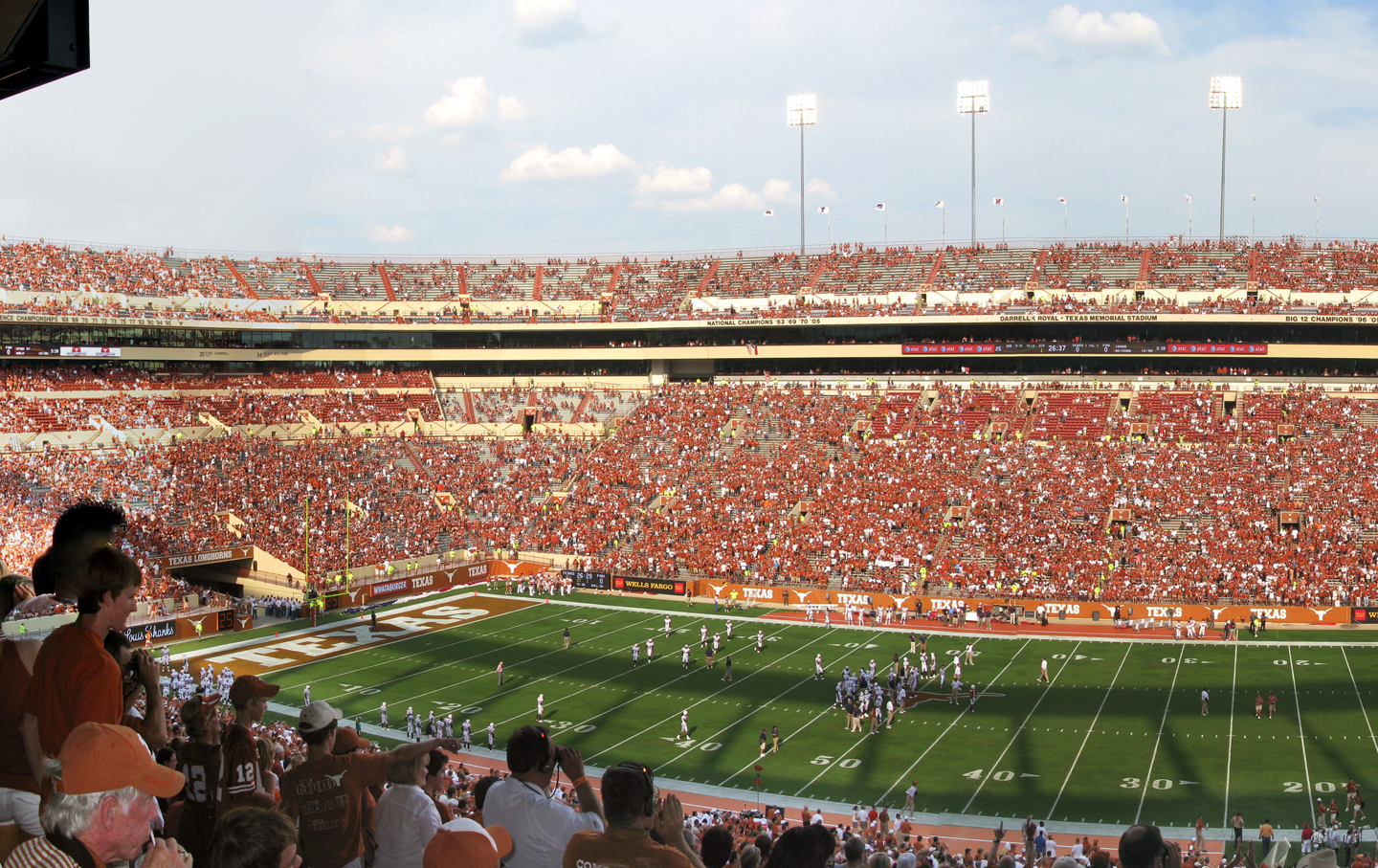 Texas Memorial Stadium, University of Texas at Austin.