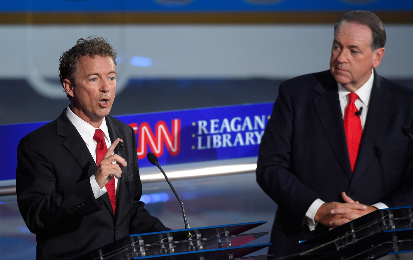 Rand Paul and Huckabee