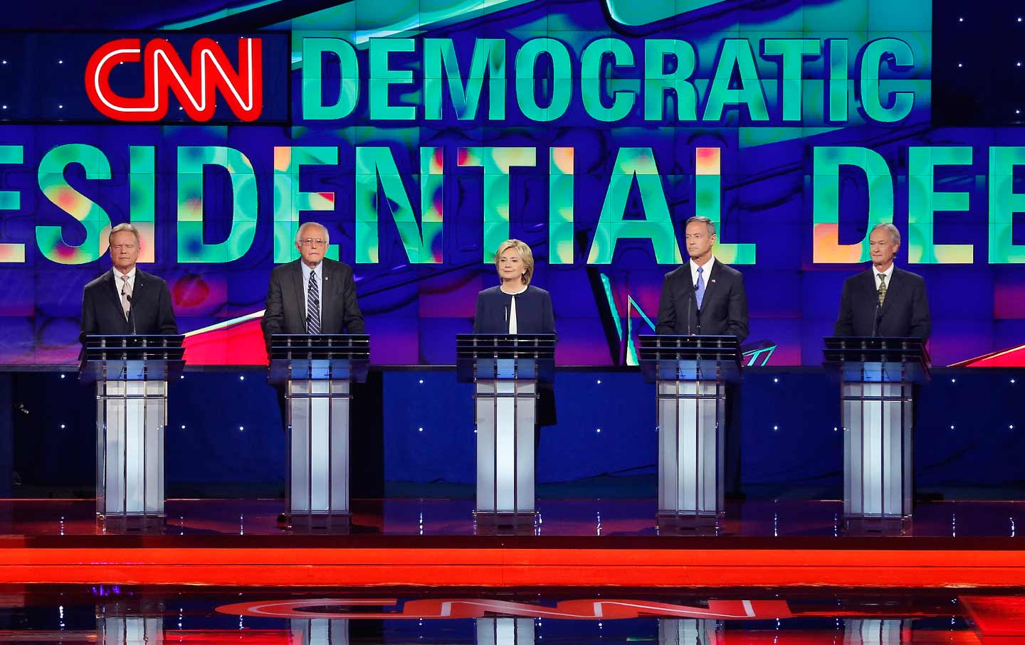 Democratic presidential debate Las Vegas
