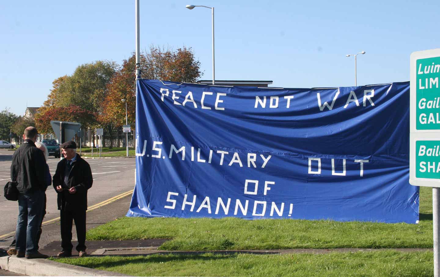 These Irish Antiwar Protesters Are Sick of Having the US Military in Their Country