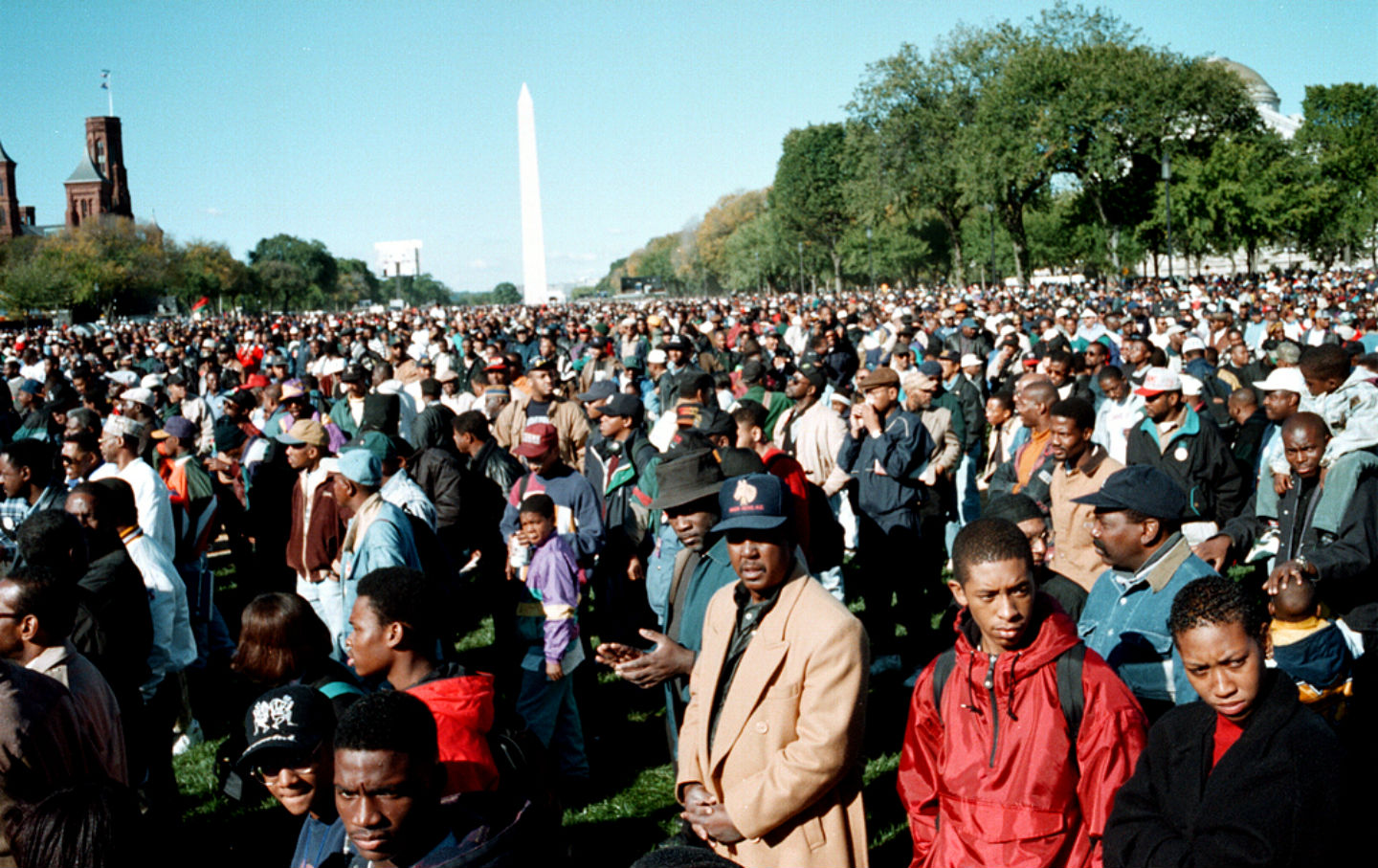 October 16, 1995: The Million Man March in Washington, DC